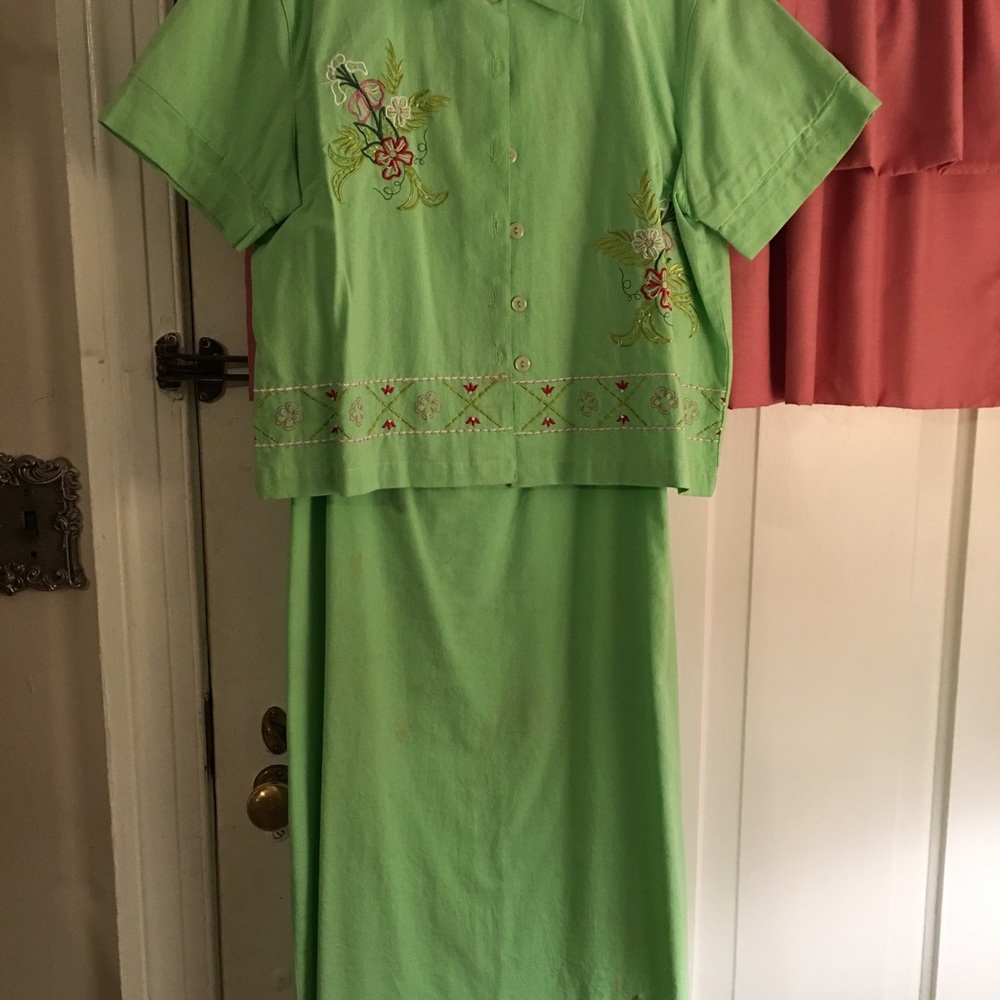 Linen Jacket Dress